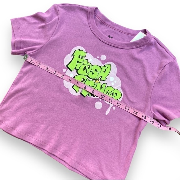 NEW Fresh Prince Graphic Short Sleeve Cropped Baby Tee | Size Small - Picture 12 of 14